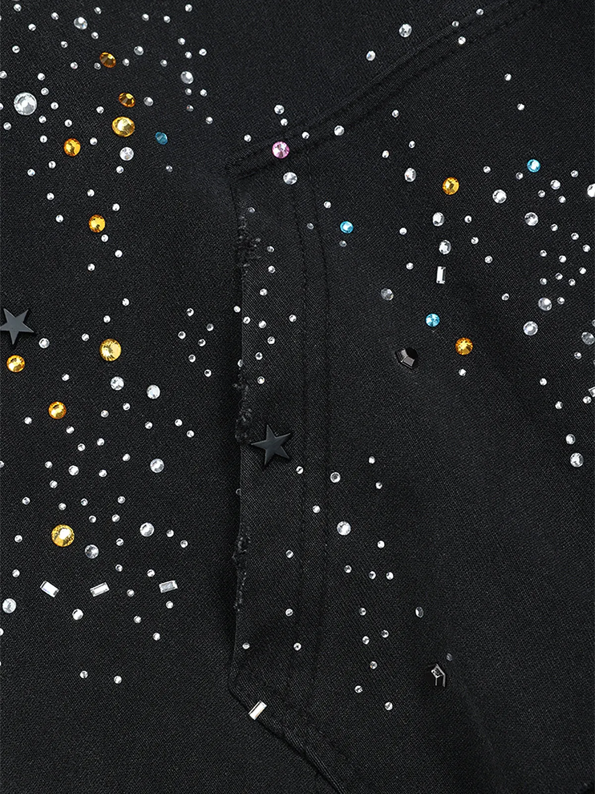 Aelfric Eden Rhinestone Boxy Zip Up V302 Hoodie sold by Aelfric Eden product image thumbnail 4