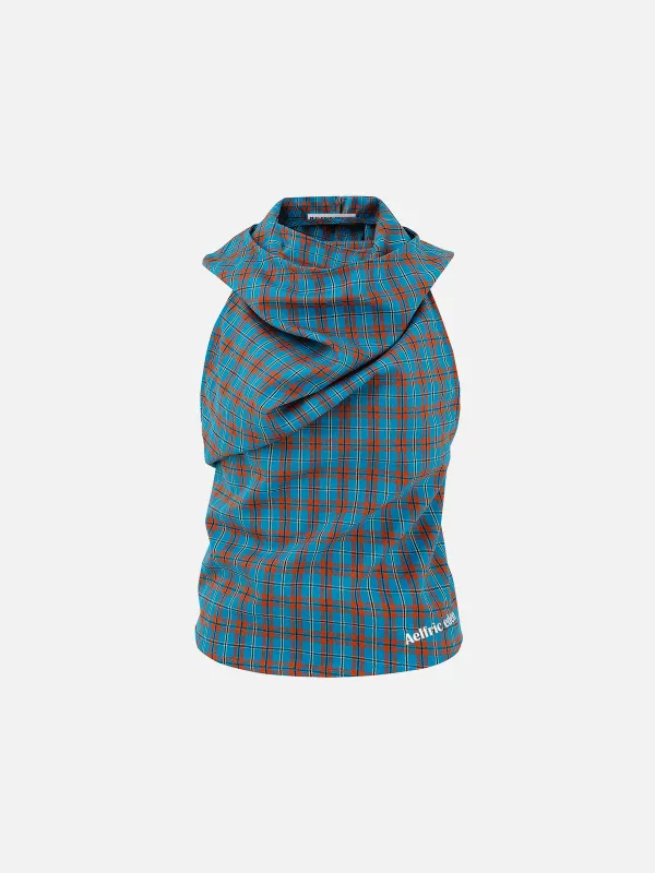 Aelfric Eden Plaid Hooded Tank Top sold by Aelfric Eden