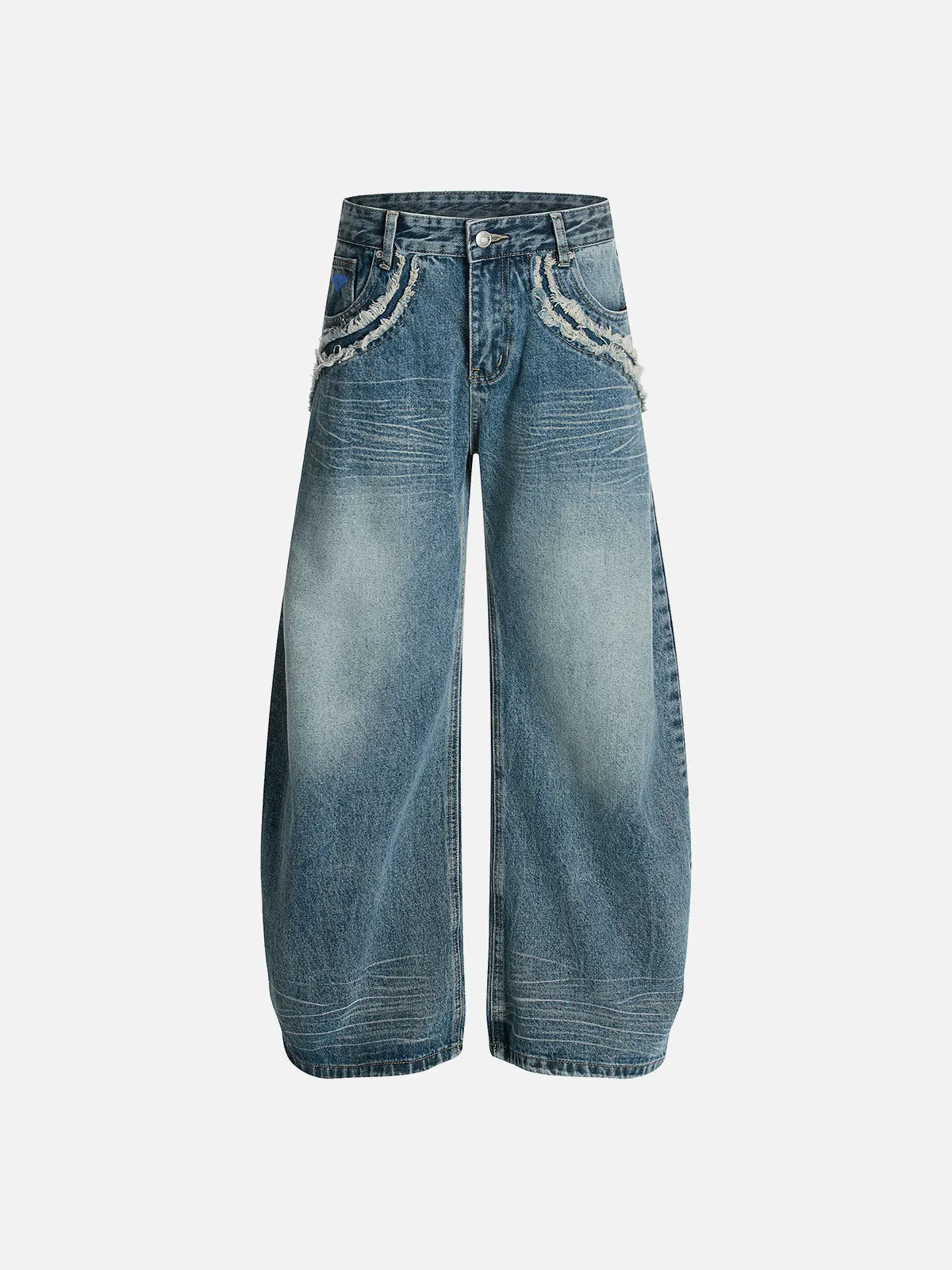 Aelfric Eden Fringe Barrel Jeans sold by Aelfric Eden