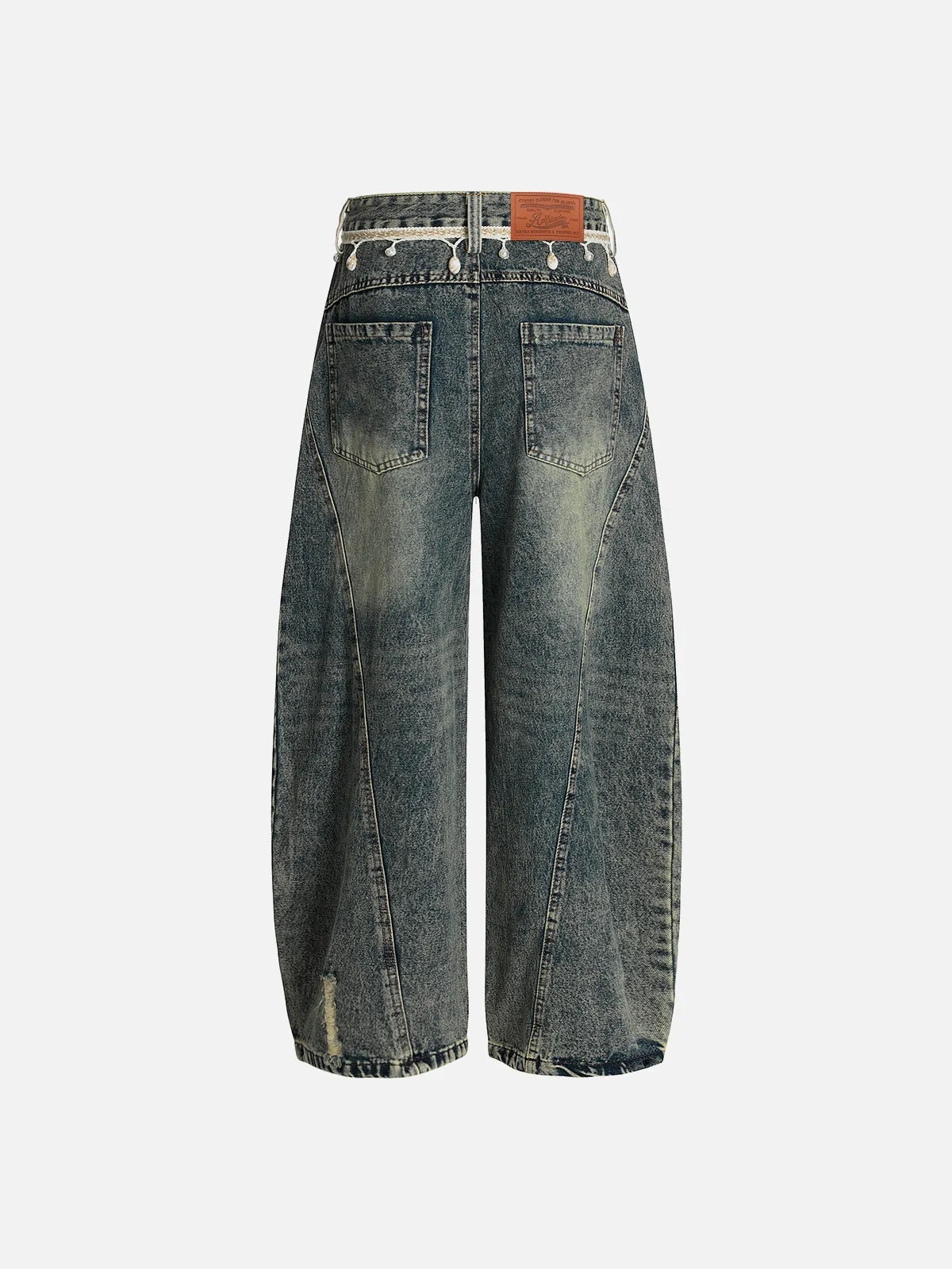 Aelfric Eden Pearl Belt Washed Jeans sold by Aelfric Eden product image thumbnail 2