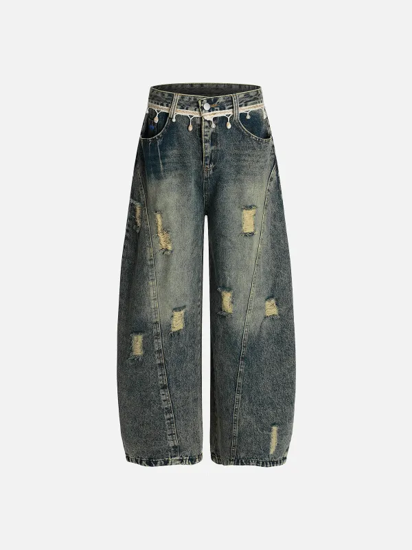 Aelfric Eden Pearl Belt Washed Jeans sold by Aelfric Eden