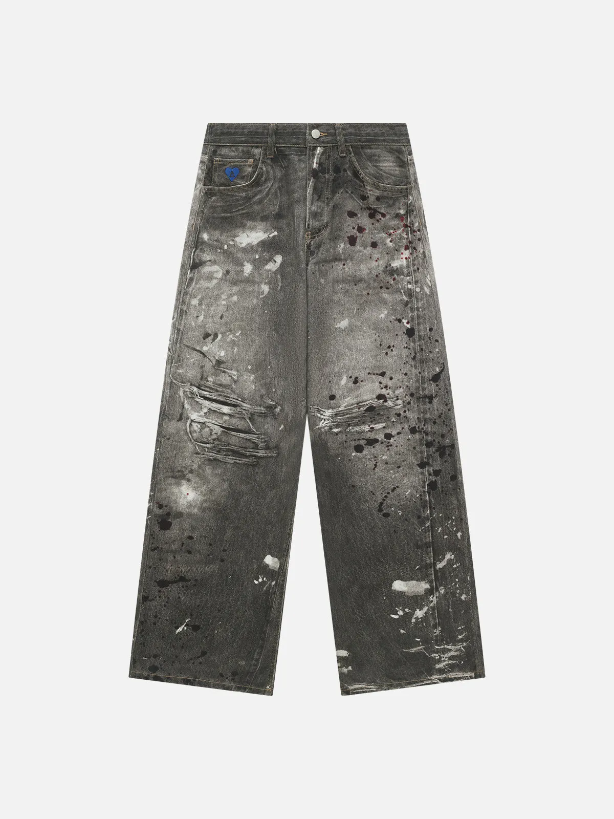 Aelfric Eden Splash Ink 3D Print Baggy Jeans sold by Aelfric Eden