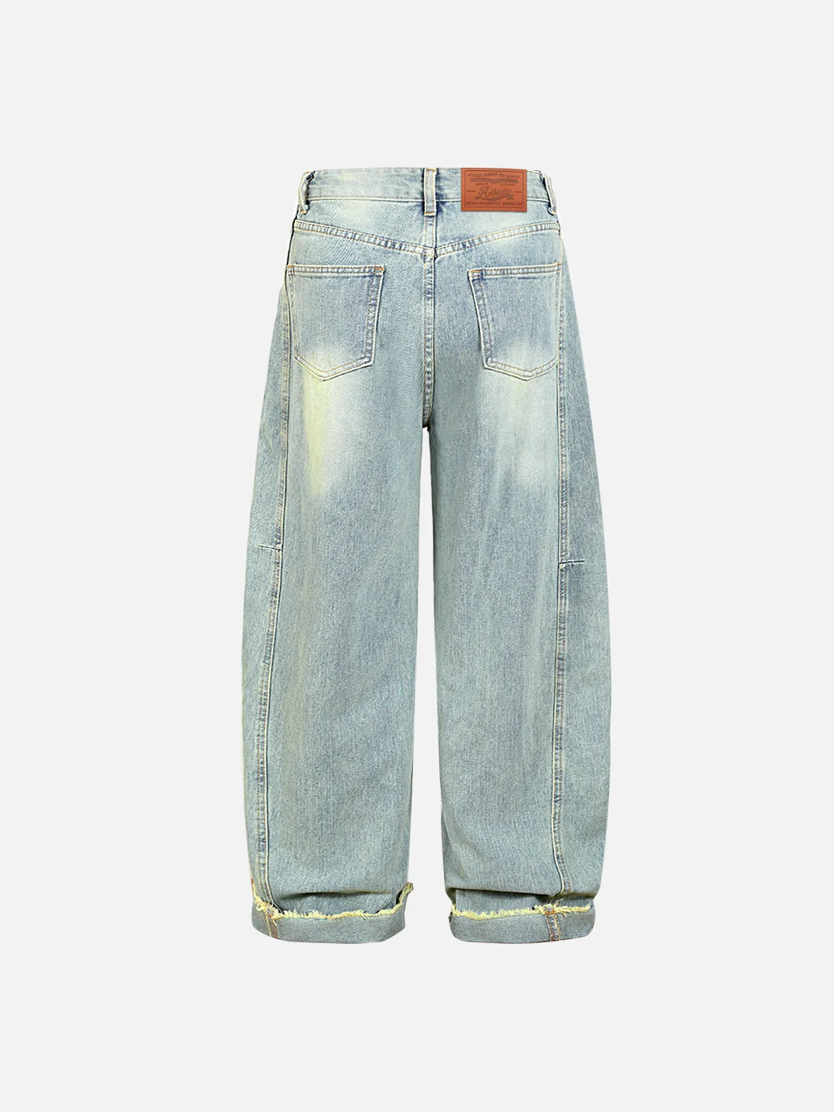 Aelfric Eden Washed Cuffed Baggy Jeans sold by Aelfric Eden product image thumbnail 3