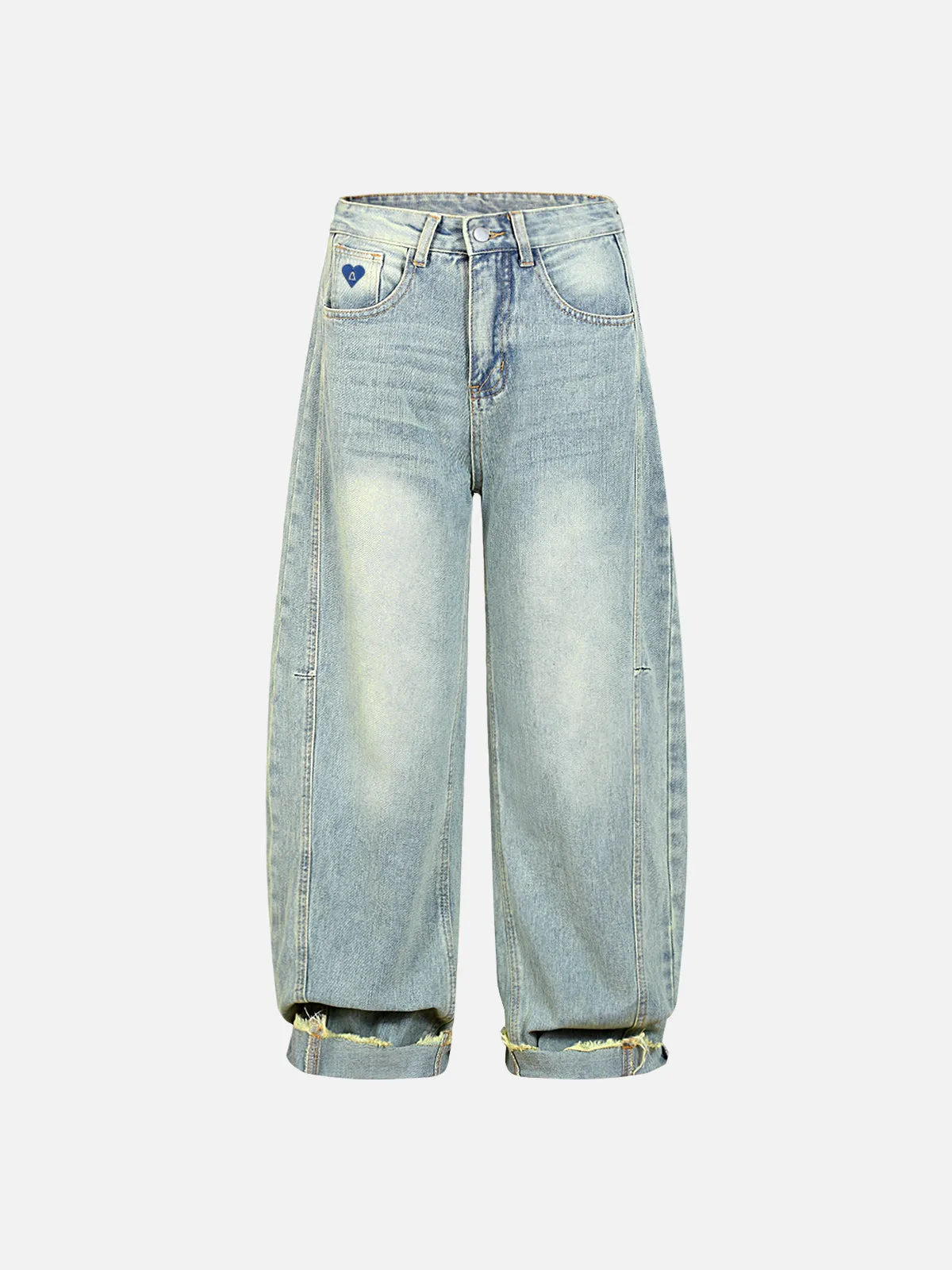 Aelfric Eden Washed Cuffed Baggy Jeans sold by Aelfric Eden