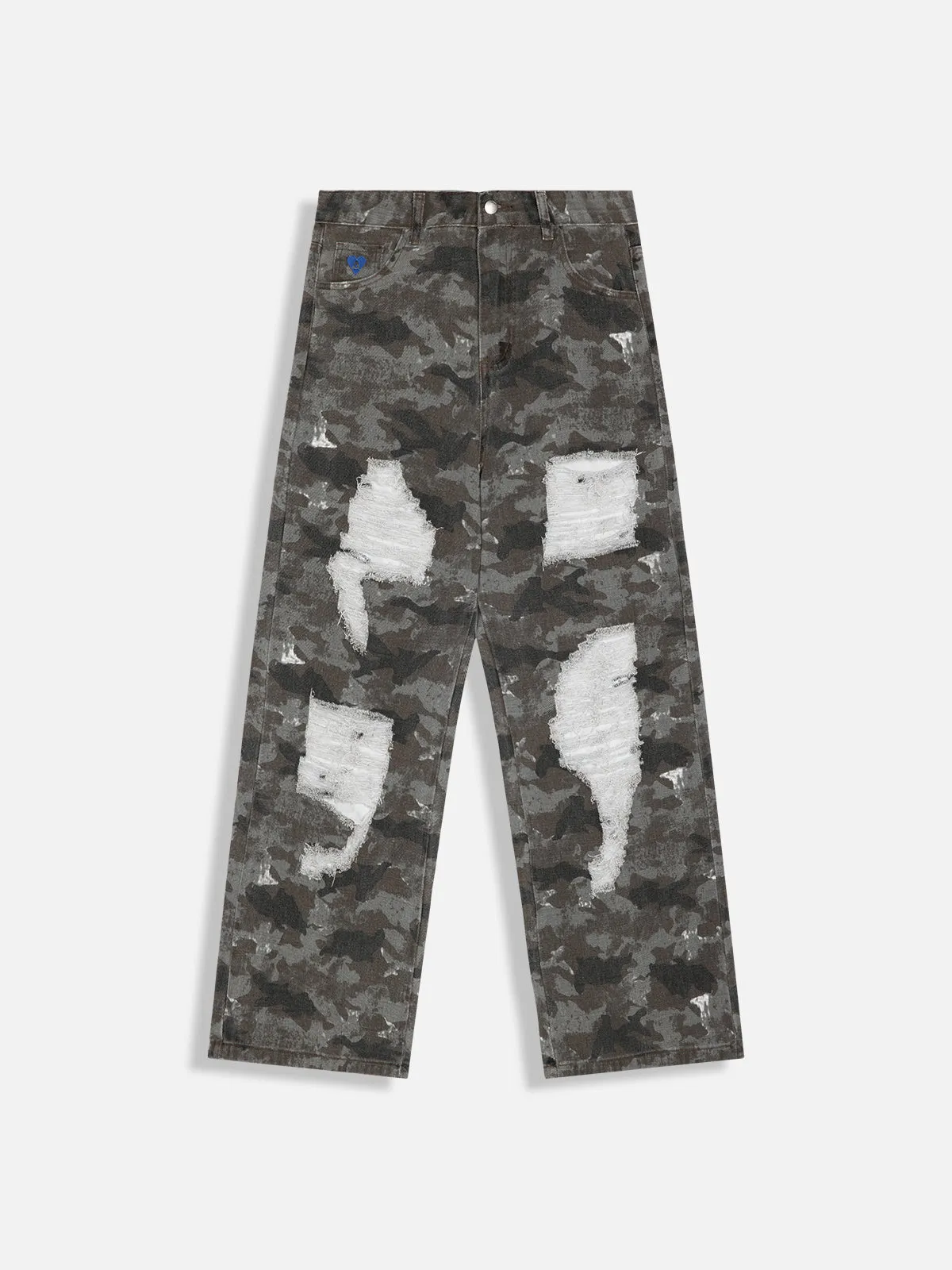 Aelfric Eden Camo Ripped Jeans sold by Aelfric Eden