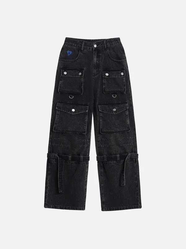 Aelfric Eden Multi Pocket Washed Jeans sold by Aelfric Eden