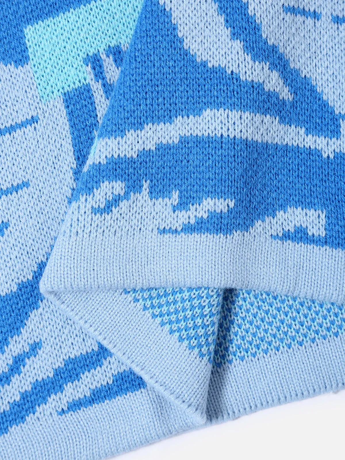 Aelfric Eden V-neck Make Waves Knit Jersey sold by Aelfric Eden product image thumbnail 3