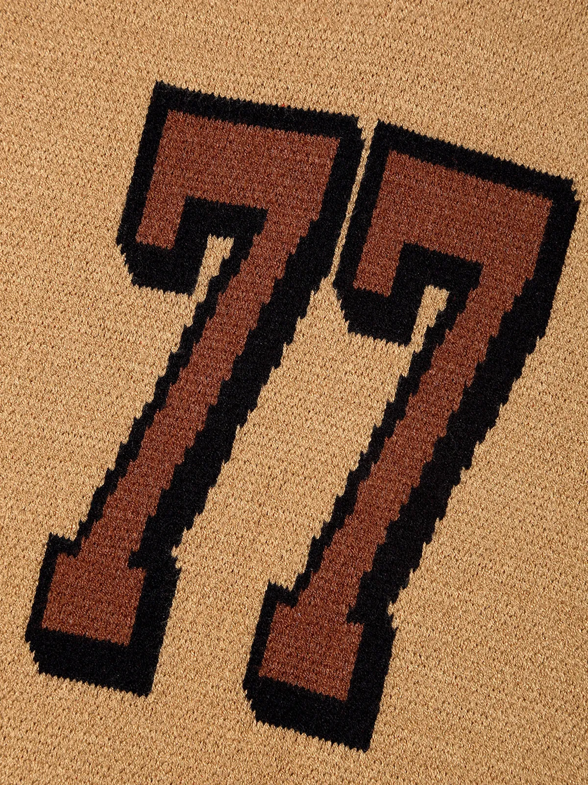 Aelfric Eden 77 V-Neck Boxy Knit Tee sold by Aelfric Eden product image thumbnail 3