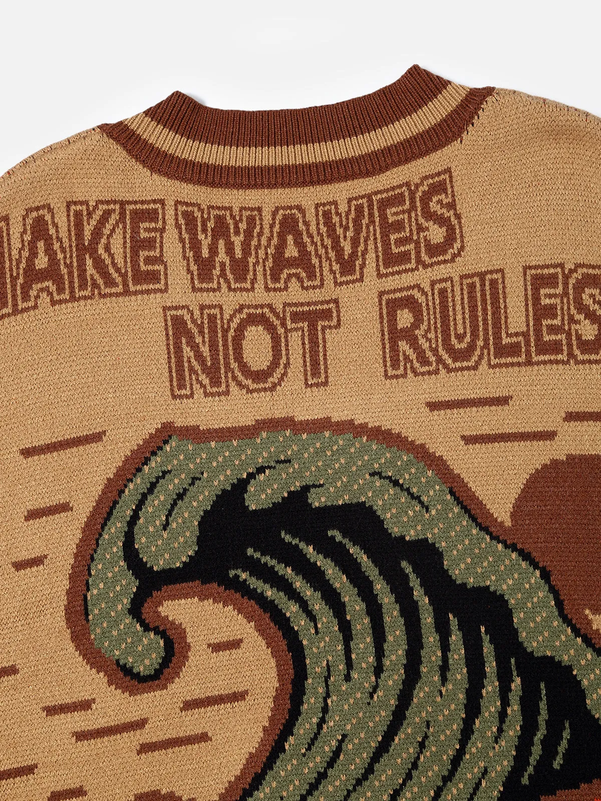 Aelfric Eden 77 V-Neck Boxy Knit Tee sold by Aelfric Eden product image thumbnail 4