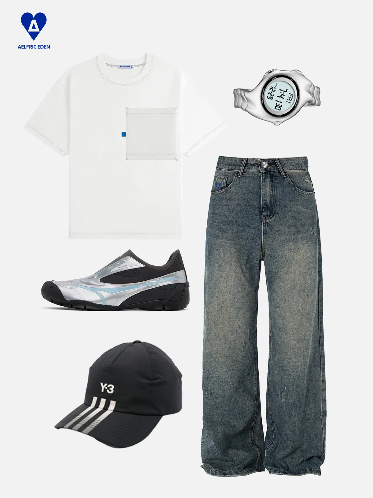 Aelfric Eden Essential Pocket Tee sold by Aelfric Eden product image thumbnail 4