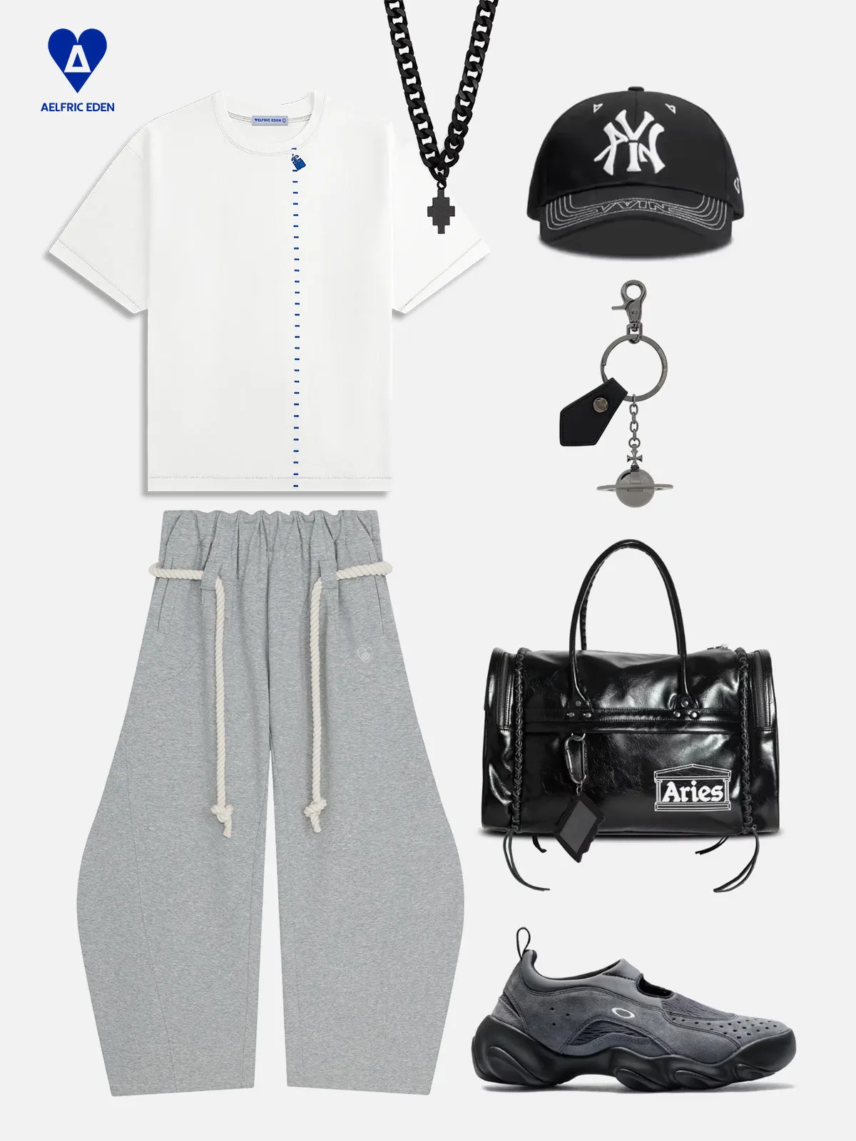 Aelfric Eden Essential Stitch Line Tee sold by Aelfric Eden product image thumbnail 3