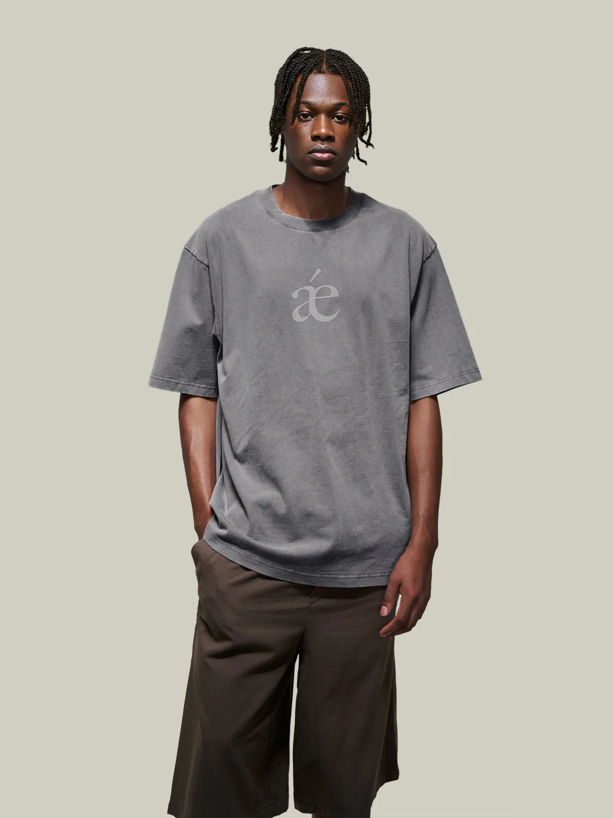 Aelfric Eden Essential aé Washed Tee sold by Aelfric Eden product image thumbnail 2