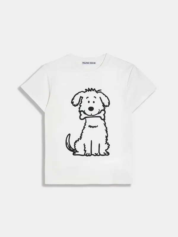 Aelfric Eden Cartoon Dog Graphic Tee sold by Aelfric Eden