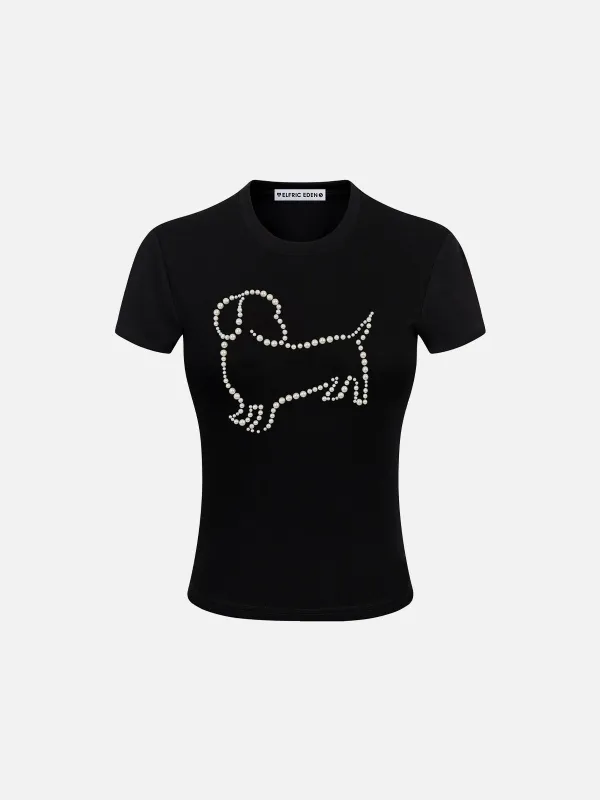 Aelfric Eden Pearl Dog Tee sold by Aelfric Eden