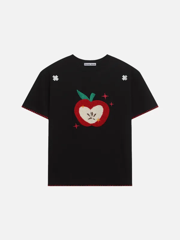 Aelfric Eden Embroidery Apple Tee sold by Aelfric Eden
