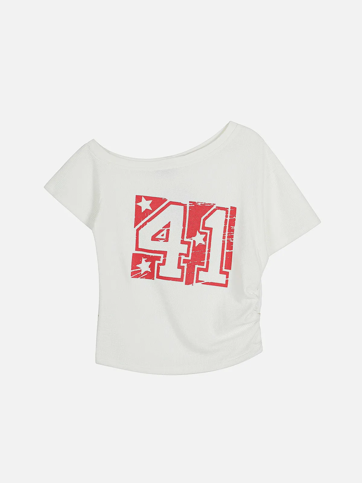Aelfric Eden Number Off Shoulder Tee sold by Aelfric Eden product image thumbnail 2