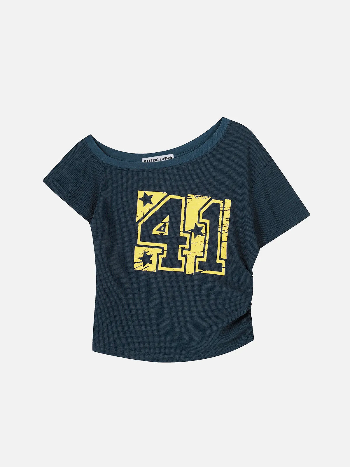 Aelfric Eden Number Off Shoulder Tee sold by Aelfric Eden