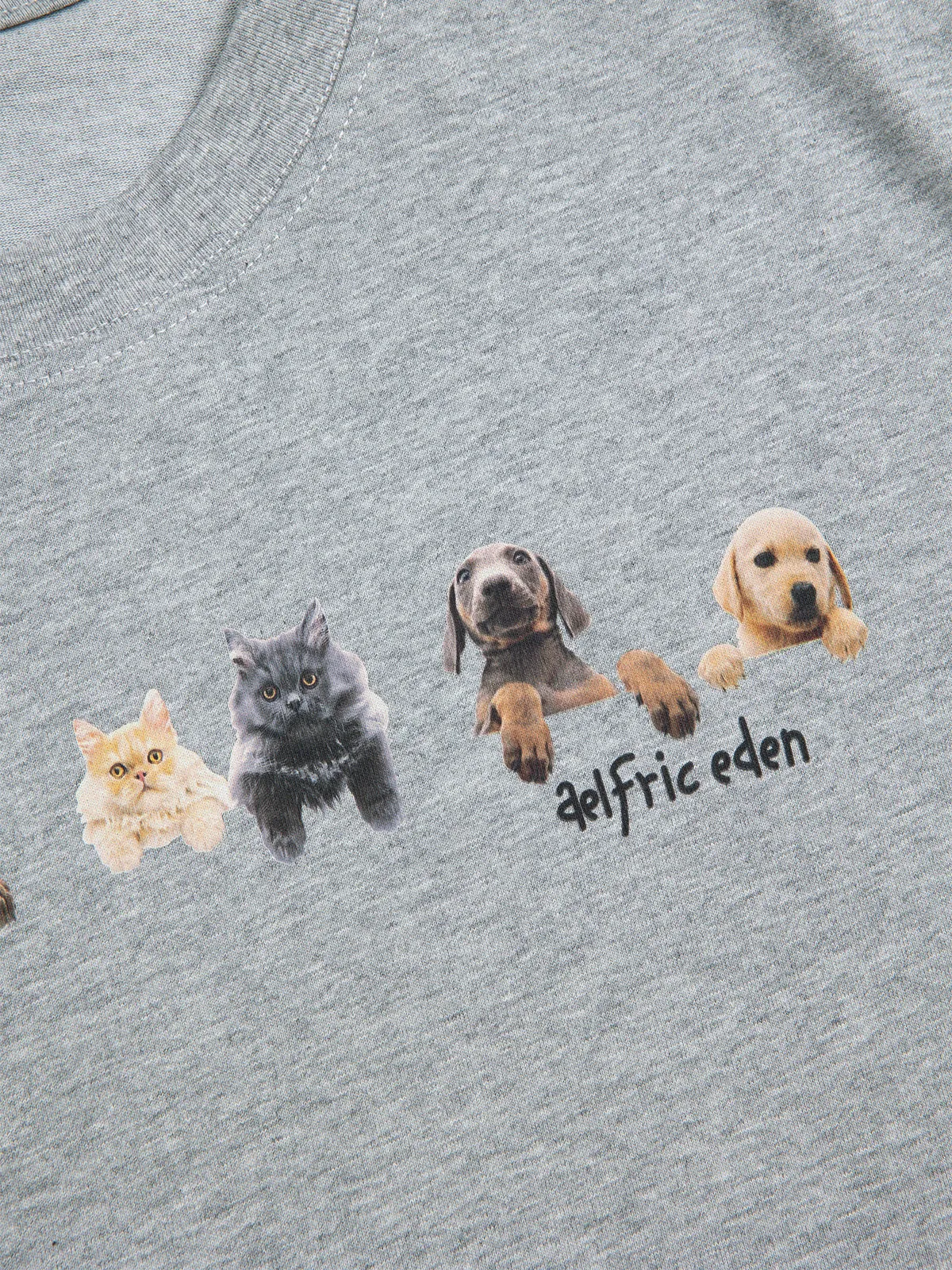 Aelfric Eden Puppy Print Tee sold by Aelfric Eden product image thumbnail 4