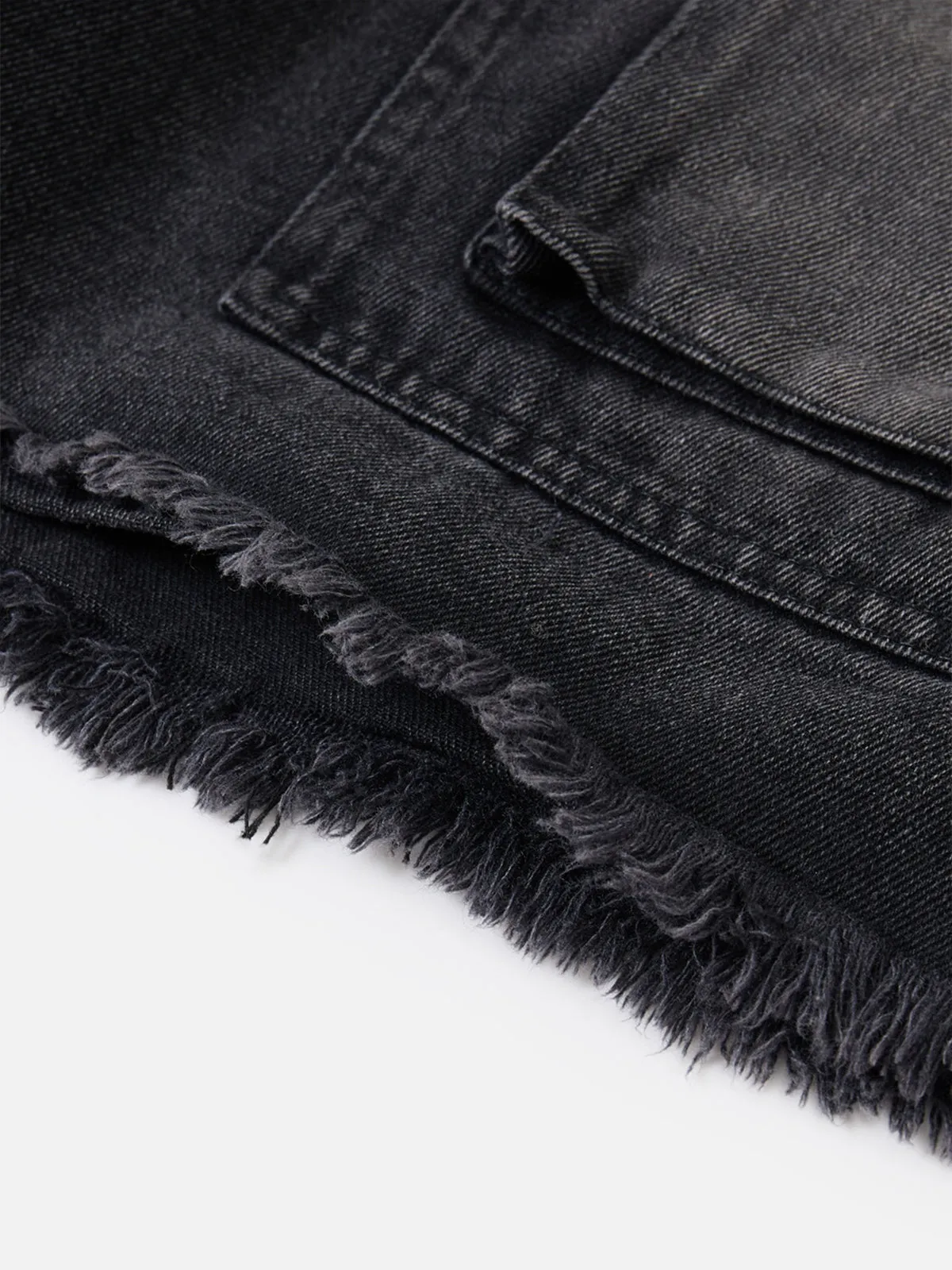 Aelfric Eden Multi Pocket Fringe Cargo Jorts sold by Aelfric Eden product image thumbnail 4