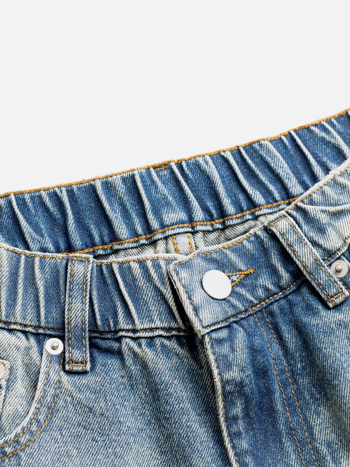 Aelfric Eden Sticker Print Super Baggy Barrel Jeans sold by Aelfric Eden product image thumbnail 3