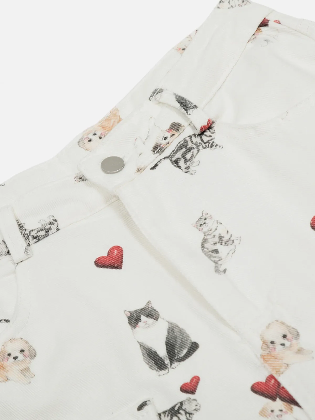 Aelfric Eden Animal Graphic Longline Jorts sold by Aelfric Eden product image thumbnail 5