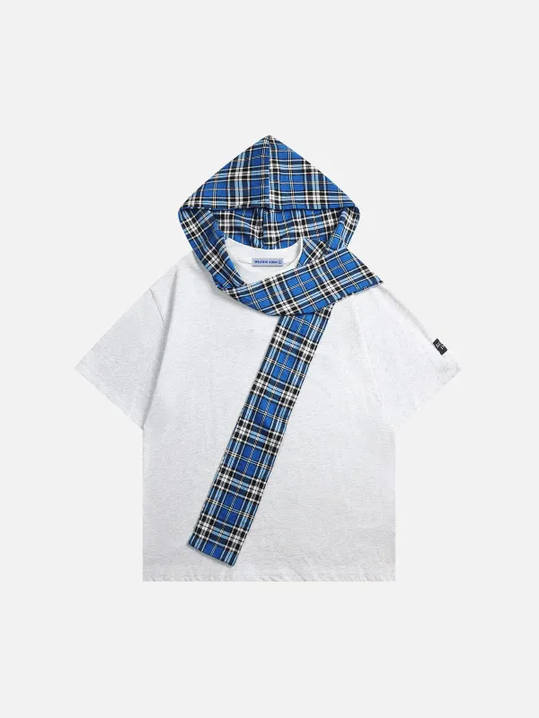 Aelfric Eden Plaid Hooded Tee sold by Aelfric Eden
