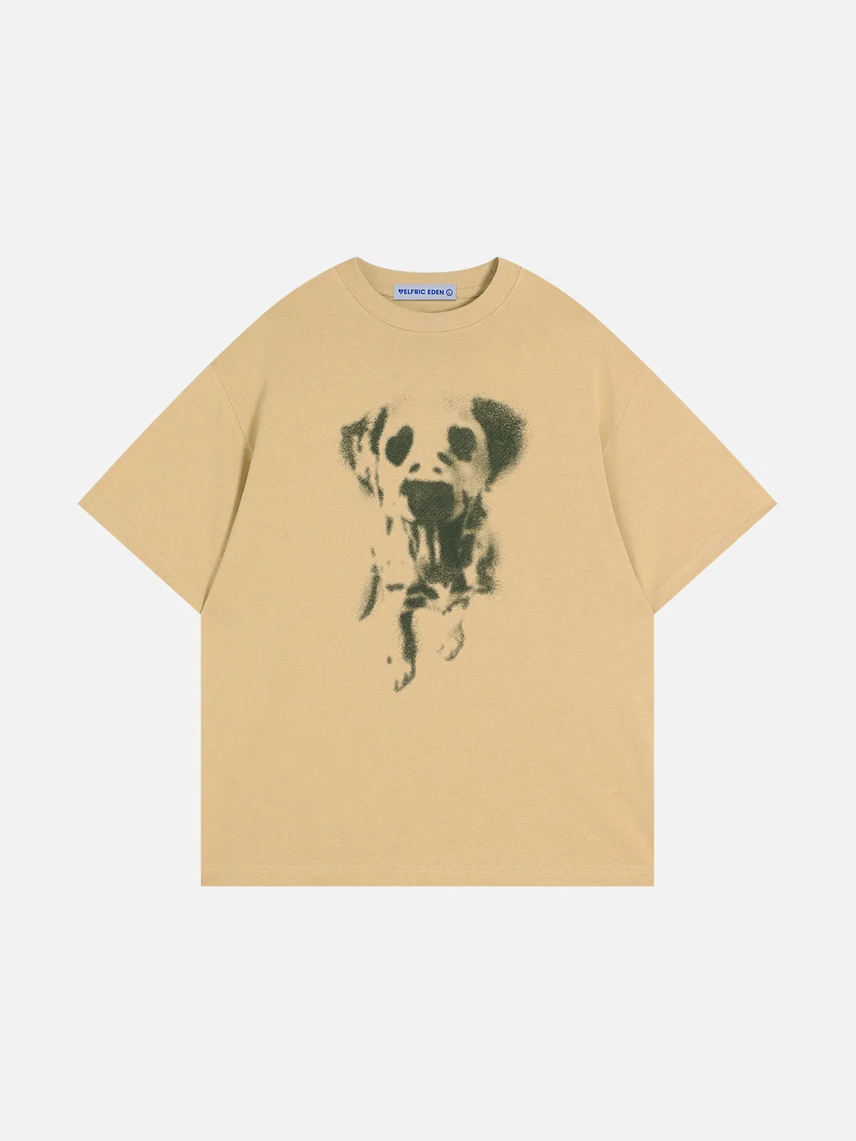 Aelfric Eden Blurring Dog Print Tee sold by Aelfric Eden product image thumbnail 2