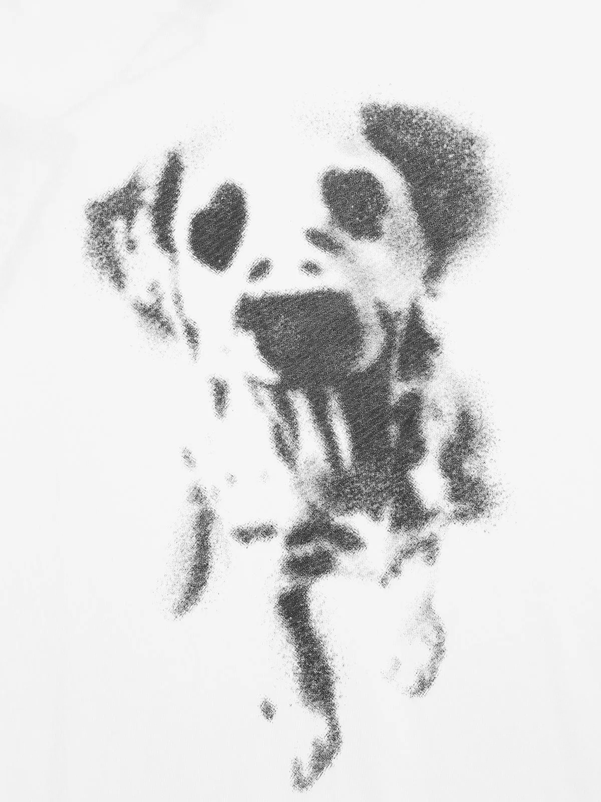 Aelfric Eden Blurring Dog Print Tee sold by Aelfric Eden product image thumbnail 4