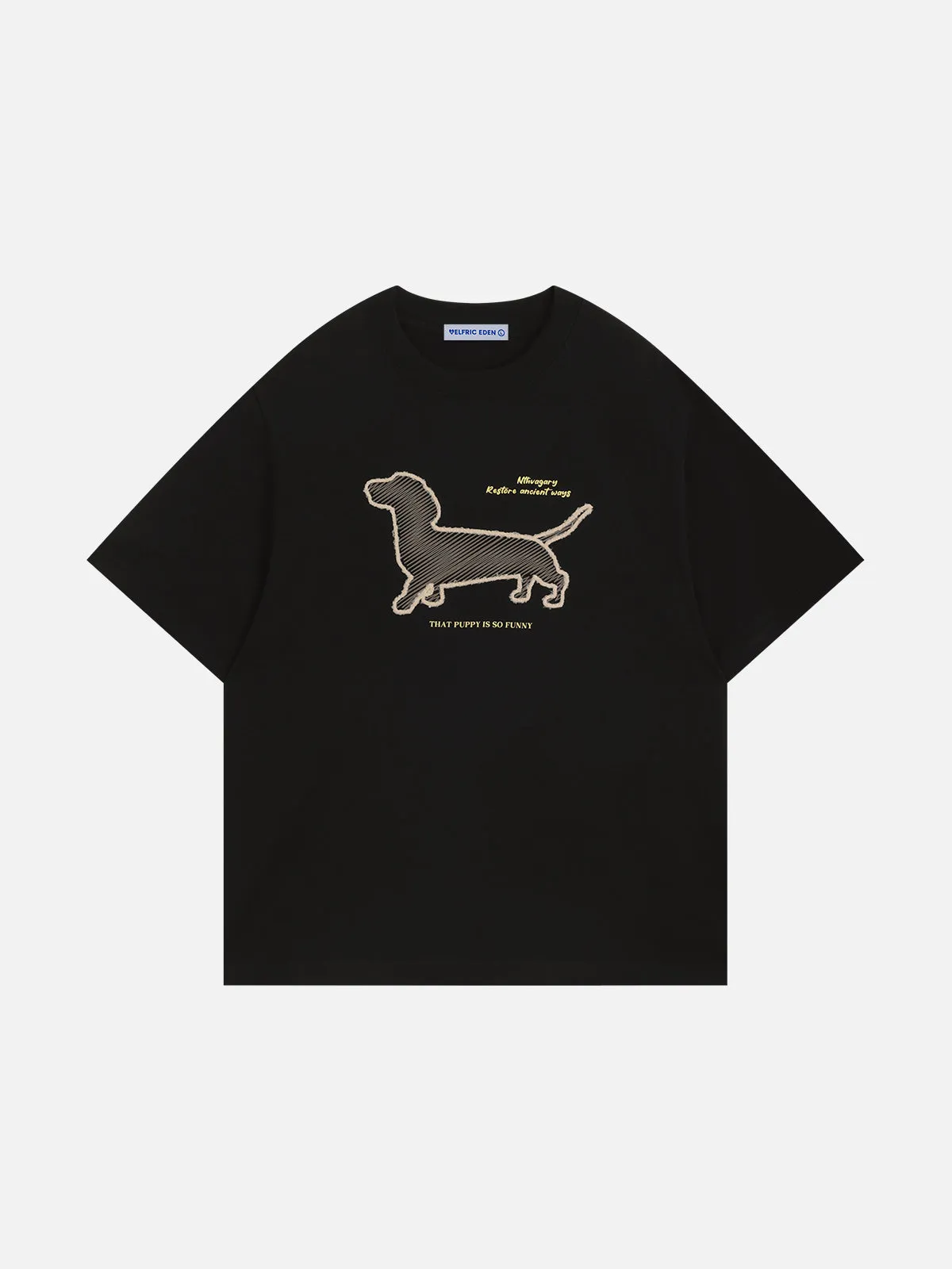 Aelfric Eden Dachshund Graphic Tee sold by Aelfric Eden product image thumbnail 2