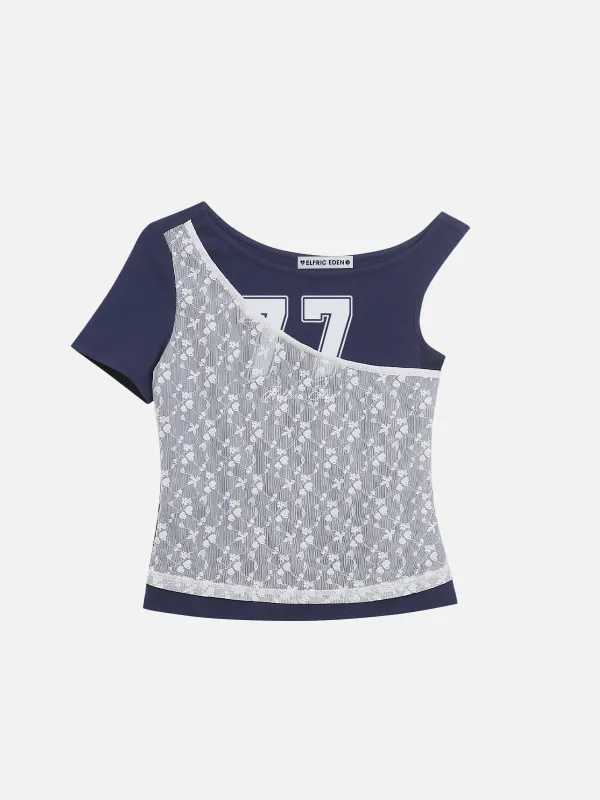 Aelfric Eden Lace Patchwork Tee sold by Aelfric Eden