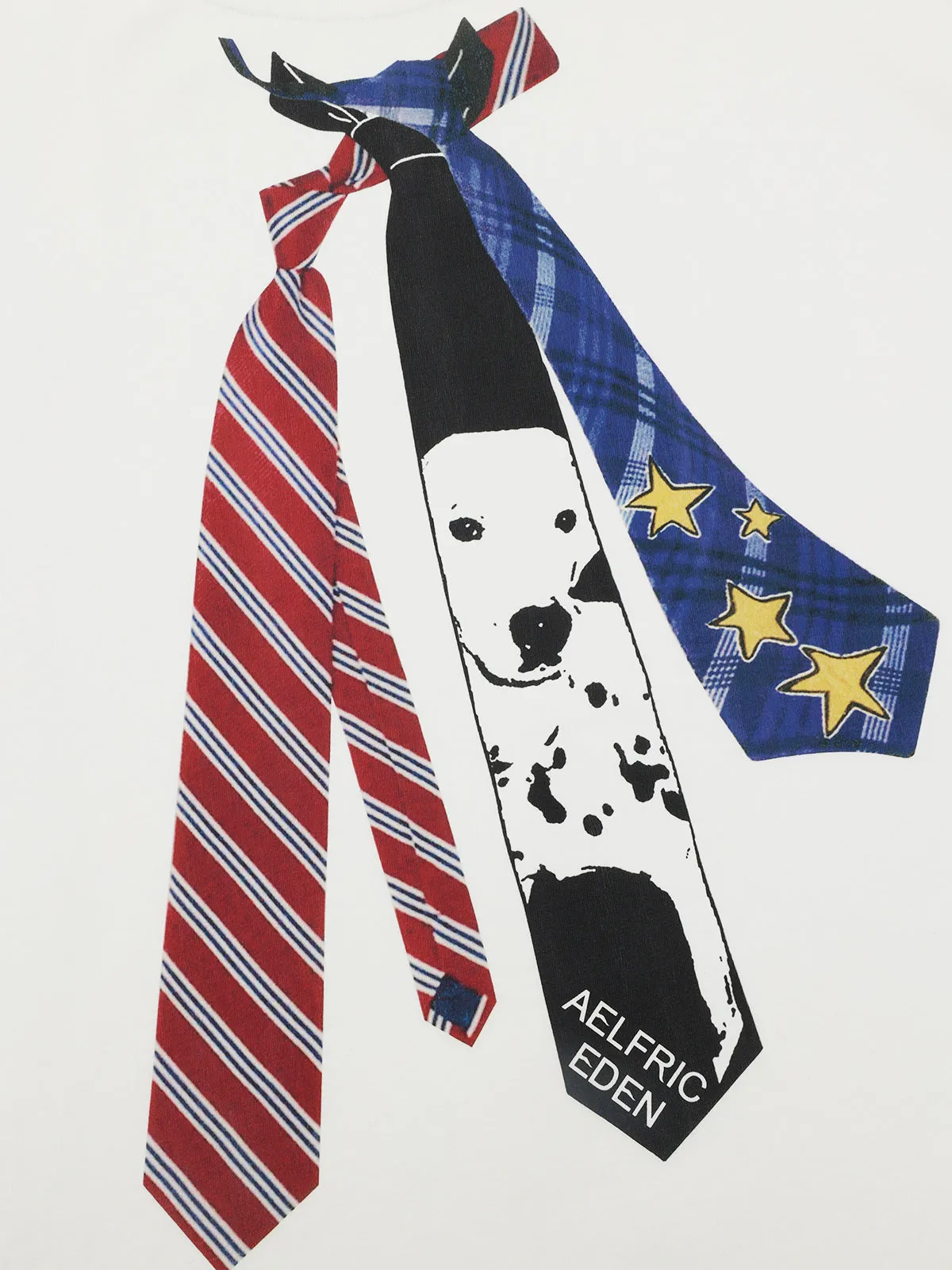 Aelfric Eden Puppy Necktie Print Tee sold by Aelfric Eden product image thumbnail 3