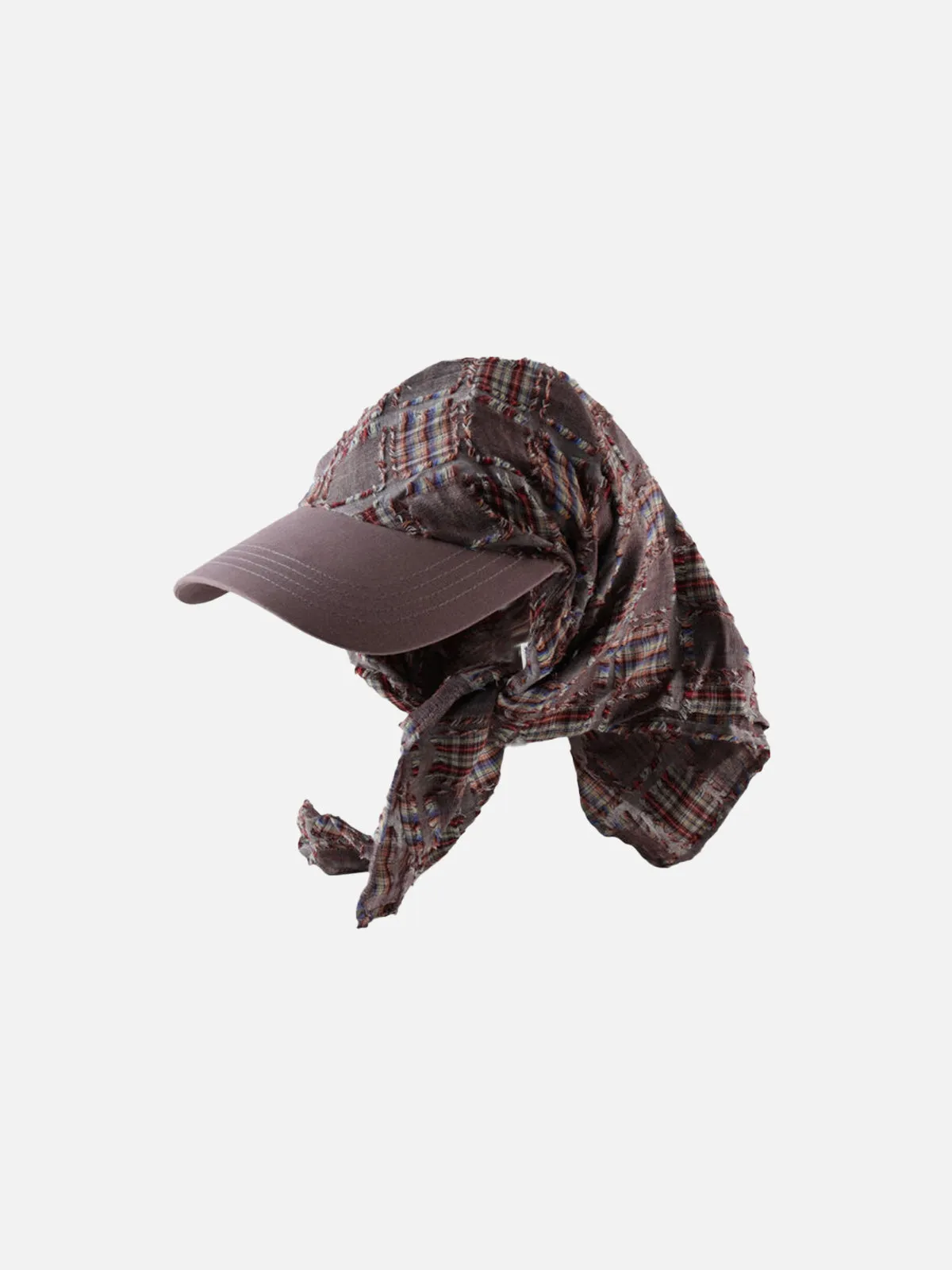 Plaid Patchwork Bandana Cap sold by Aelfric Eden