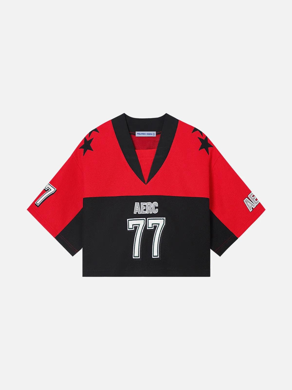 Aelfric Eden Embroidery Number Star Boxy Tee sold by Aelfric Eden