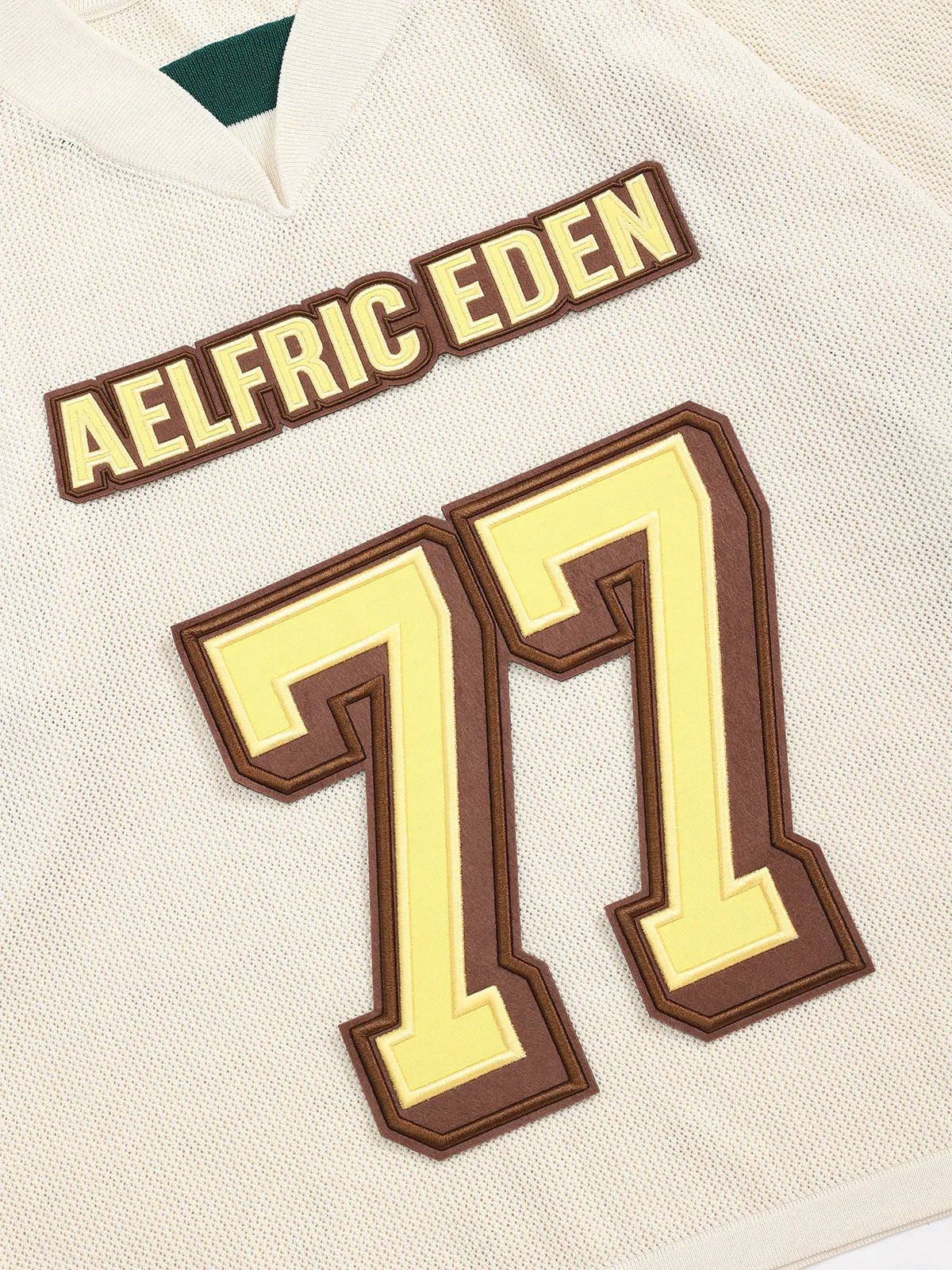 Aelfric Eden 77 V-Neck Knit Tee sold by Aelfric Eden product image thumbnail 3