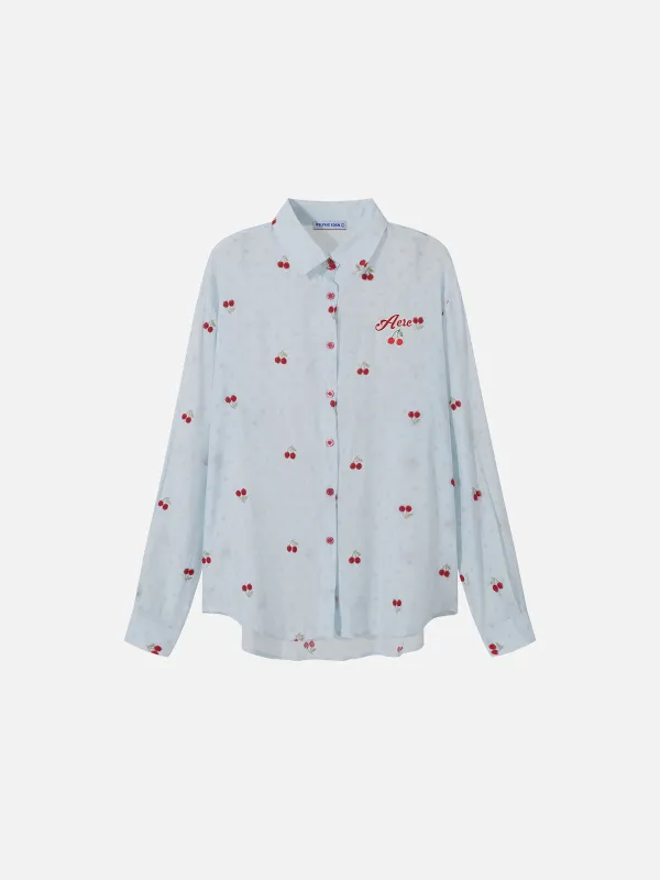 Aelfric Eden Cherry Long Sleeve Shirt sold by Aelfric Eden