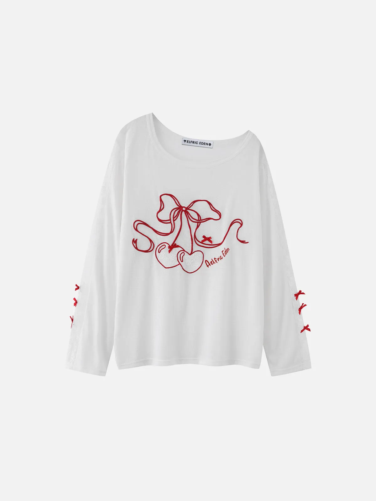 Aelfric Eden Lace Cherry Long Sleeve Tee sold by Aelfric Eden
