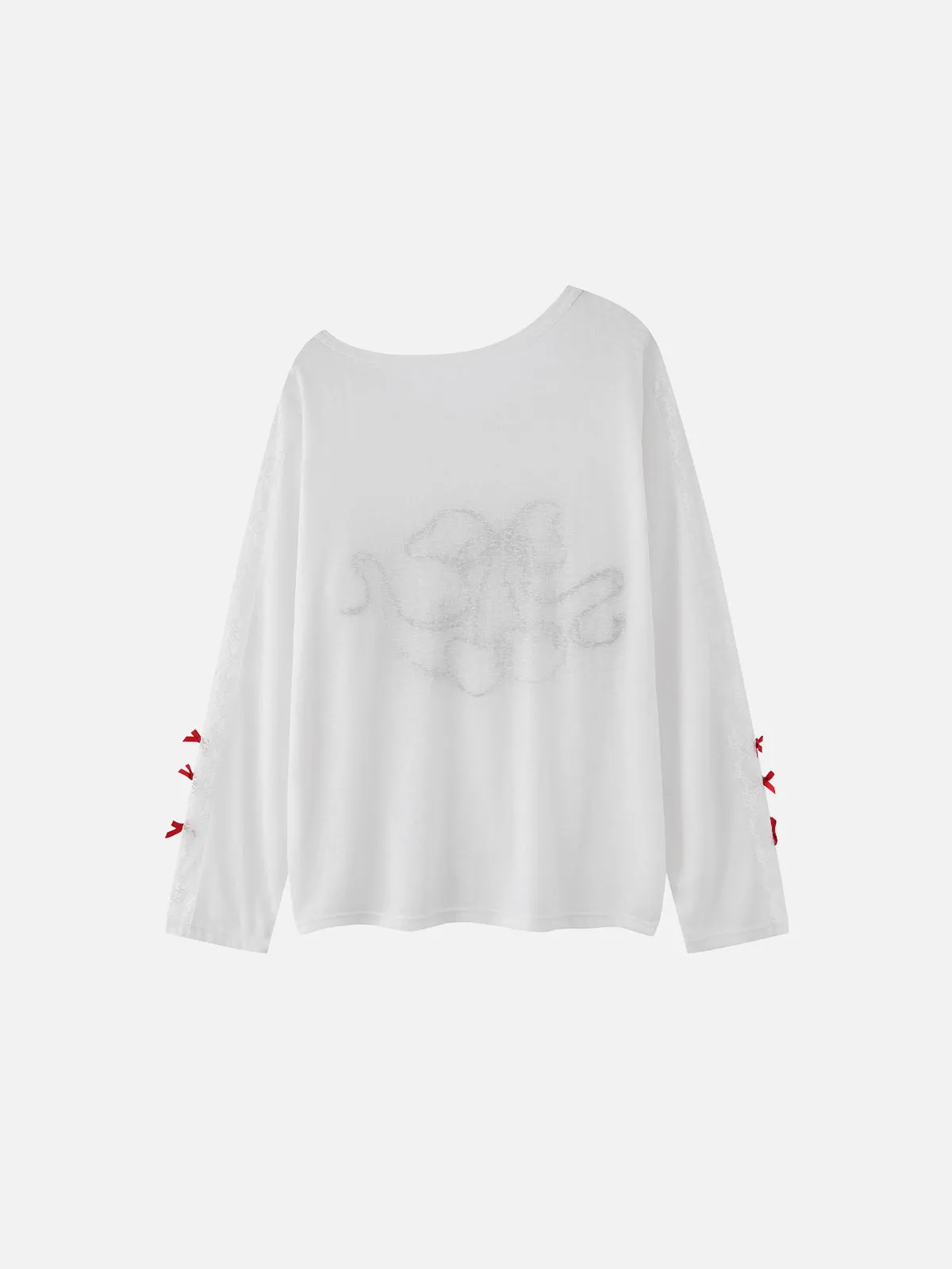 Aelfric Eden Lace Cherry Long Sleeve Tee sold by Aelfric Eden product image thumbnail 2