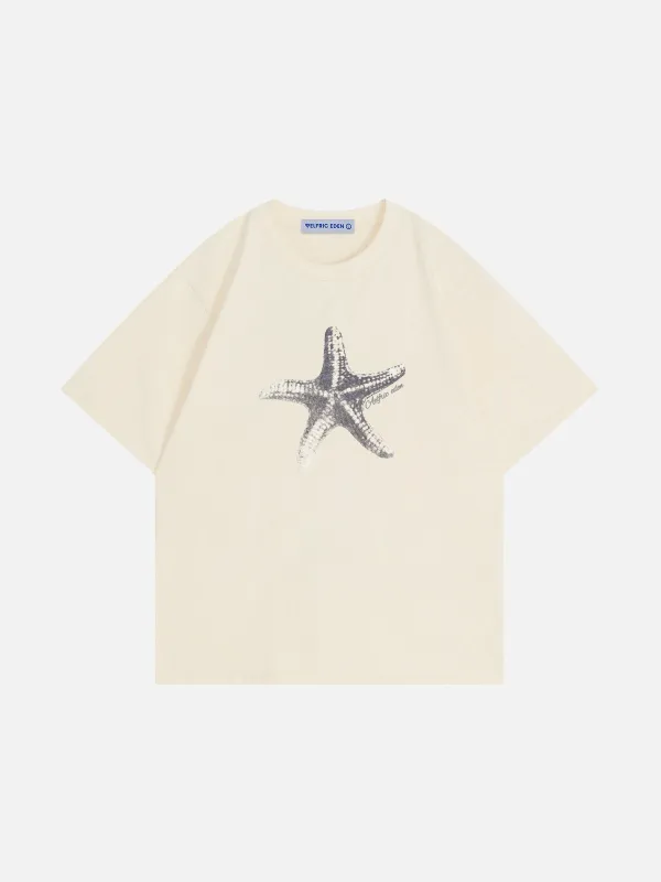 Aelfric Eden Starfish Print Tee sold by Aelfric Eden