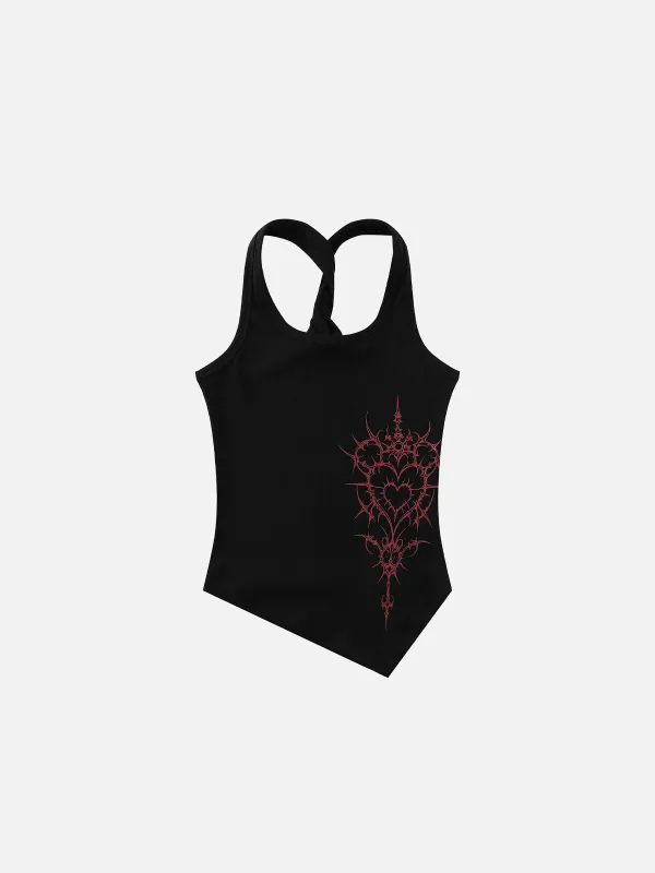 Aelfric Eden Thorn Heart Print Cami Top sold by Aelfric Eden