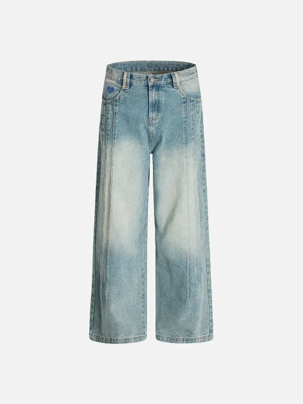 Aelfric Eden Wrinkle Washed Baggy Jeans sold by Aelfric Eden