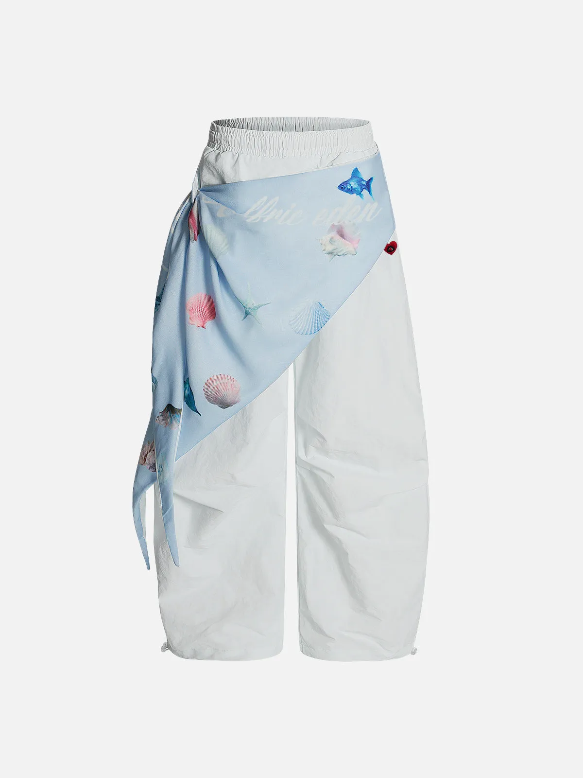 Aelfric Eden Shellfish Graphic Barrel Pants sold by Aelfric Eden