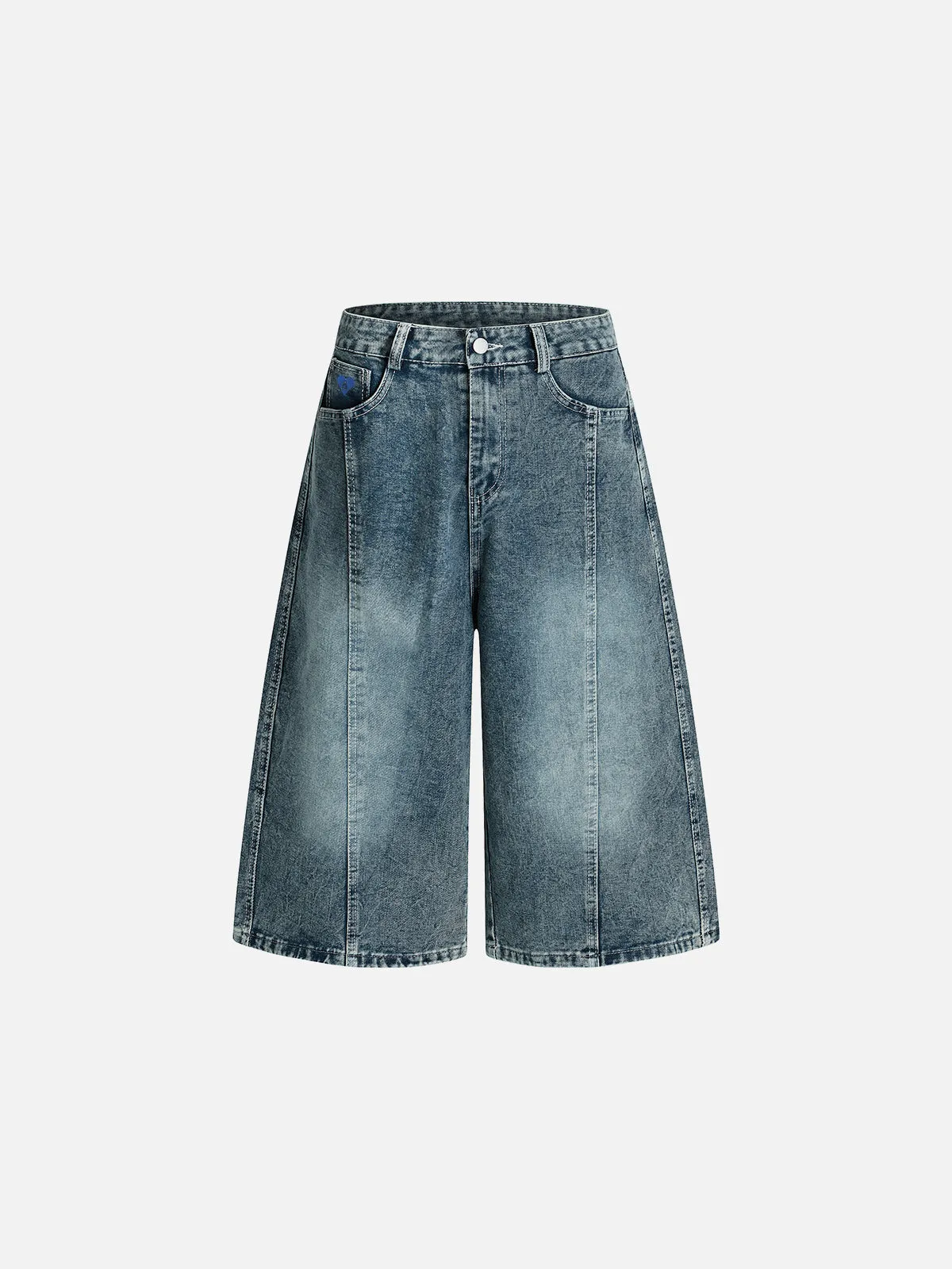 Aelfric Eden Plaid Pocket Washed Longline Jorts sold by Aelfric Eden