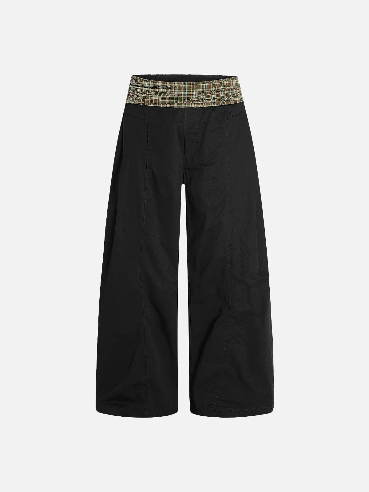 Aelfric Eden Plaid Waist Baggy Barrel Pants sold by Aelfric Eden