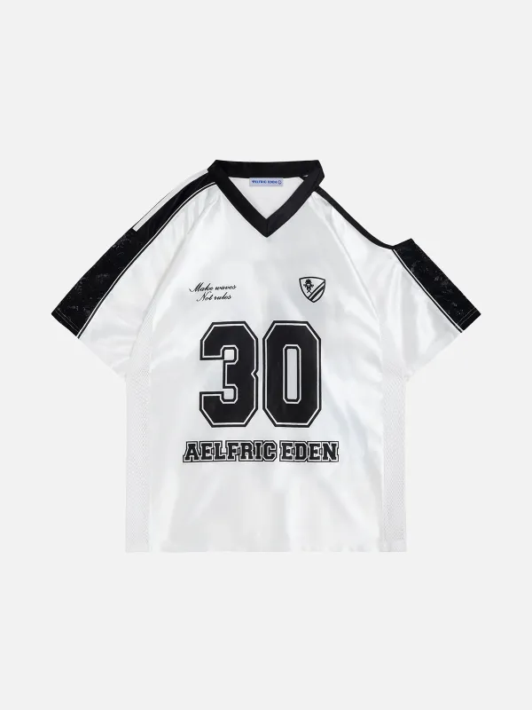 Aelfric Eden Lace Off-The-Shoulder Tee sold by Aelfric Eden