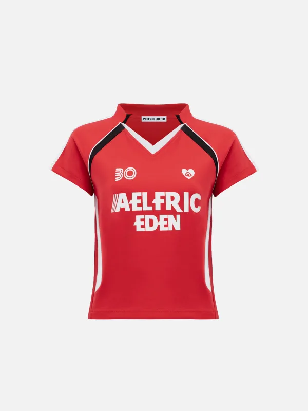 Aelfric Eden Color Blocking V-Neck Tee sold by Aelfric Eden