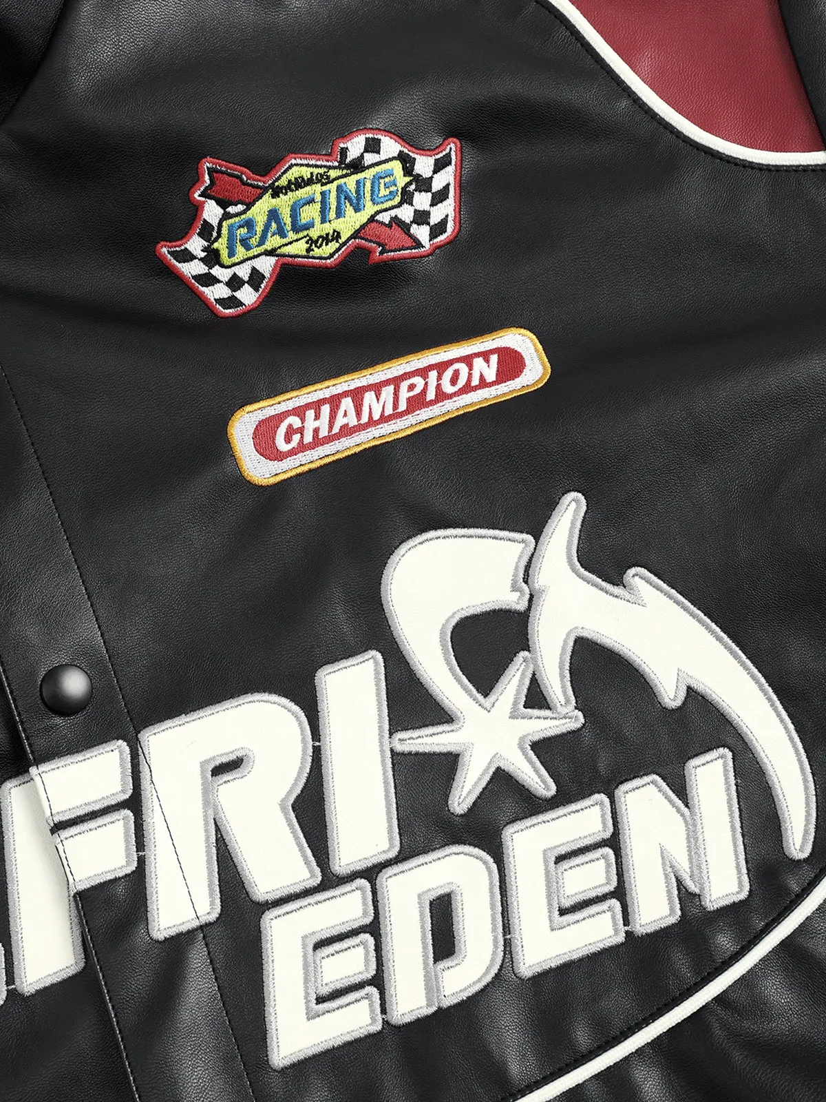 Aelfric Eden Racing Leather Jacket sold by Aelfric Eden product image thumbnail 4