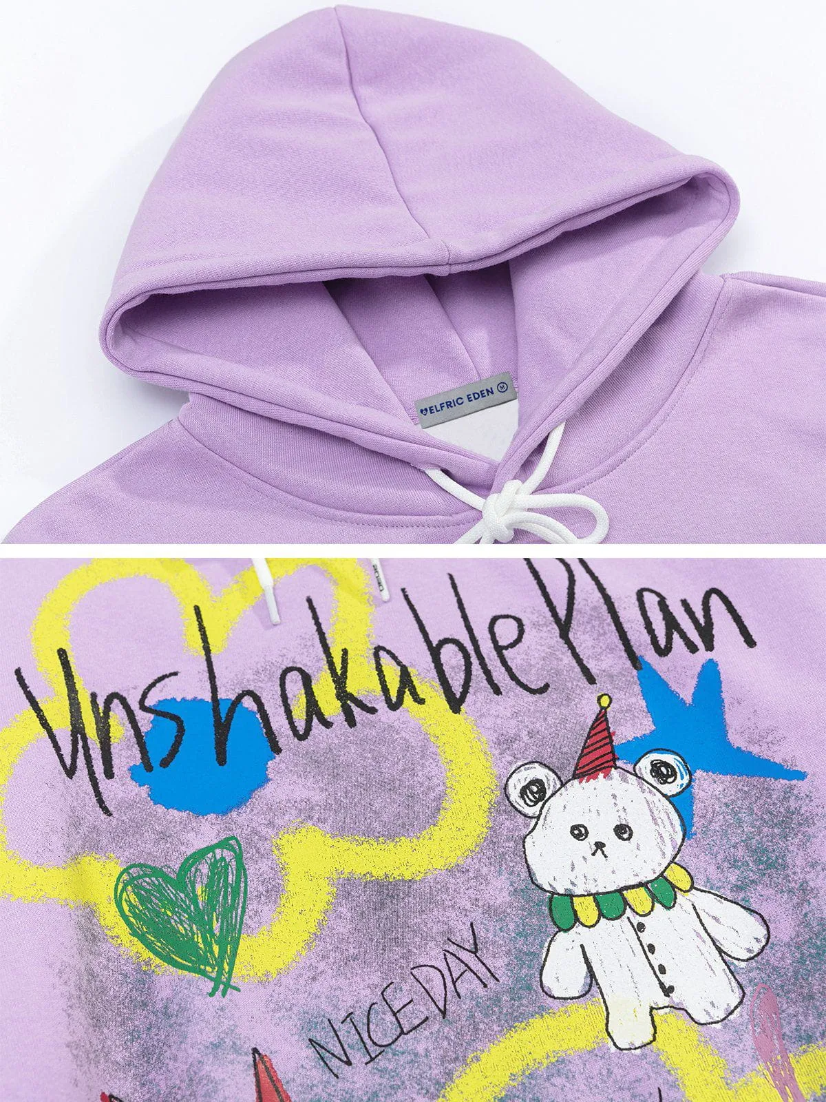 Aelfric Eden Cartoon Hand Painted Hoodie sold by Aelfric Eden product image thumbnail 4