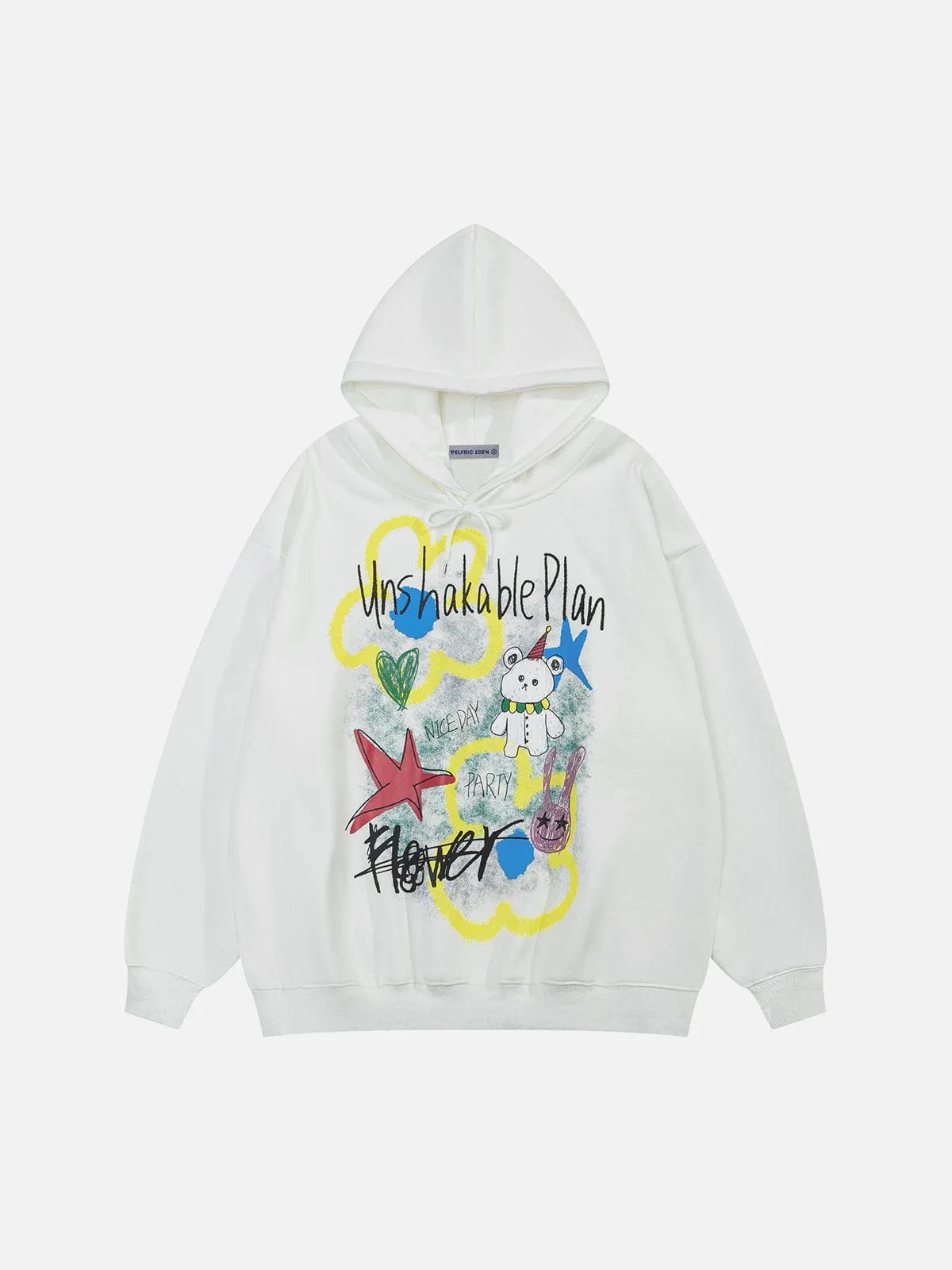 Aelfric Eden Cartoon Hand Painted Hoodie sold by Aelfric Eden product image thumbnail 2