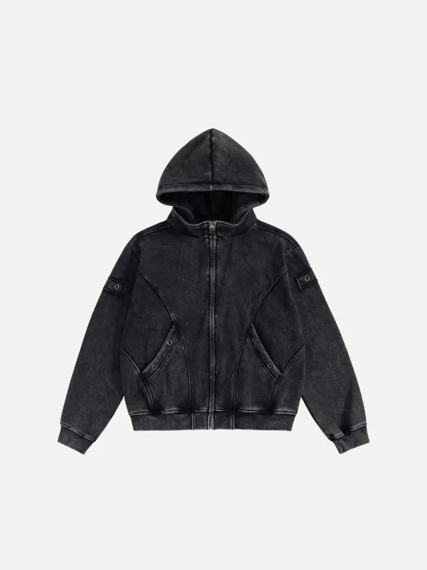 Aelfric Eden Washed Zip Up Hoodie sold by Aelfric Eden