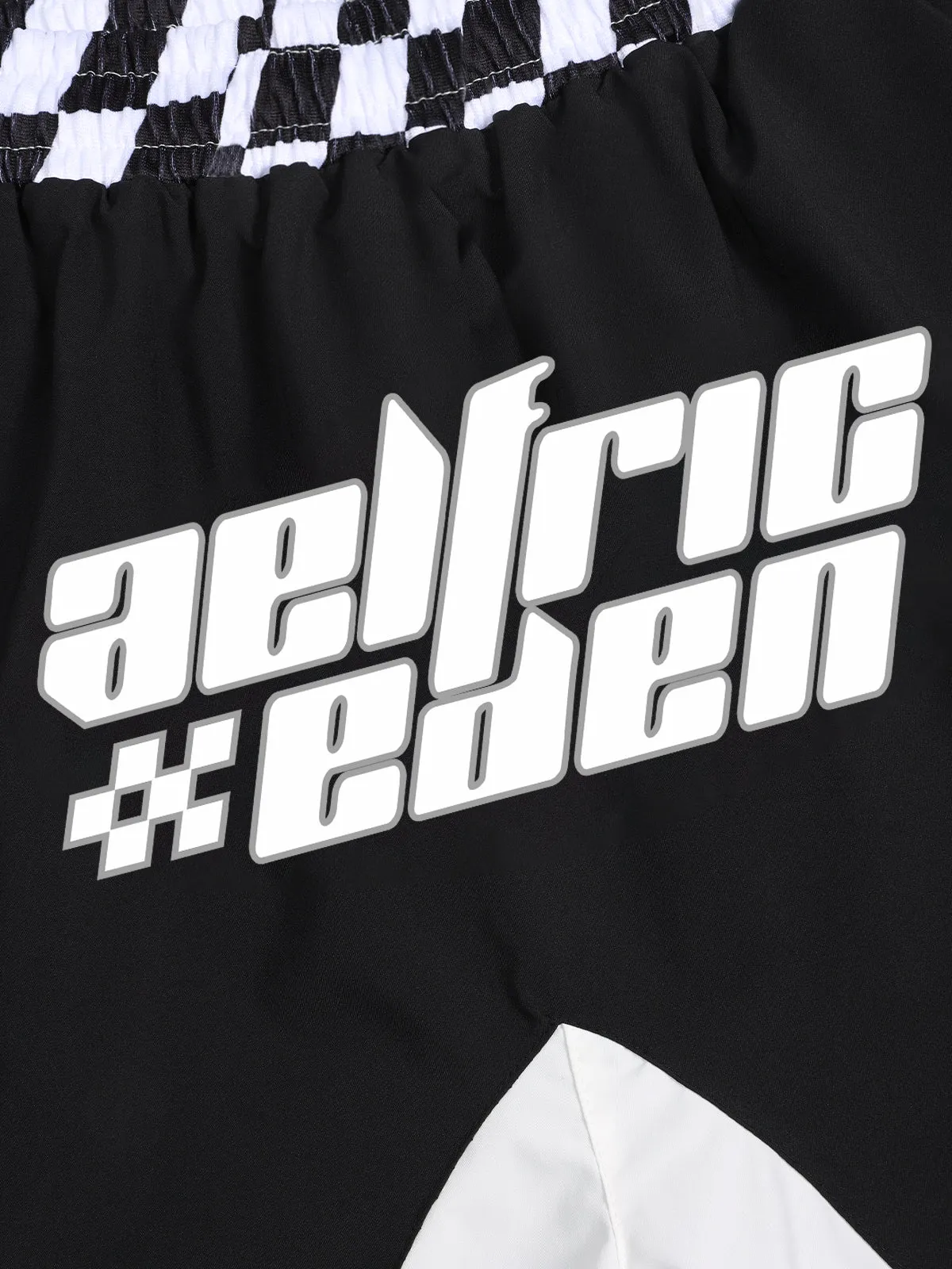 Aelfric Eden Plaid Patchwork Shorts sold by Aelfric Eden product image thumbnail 3